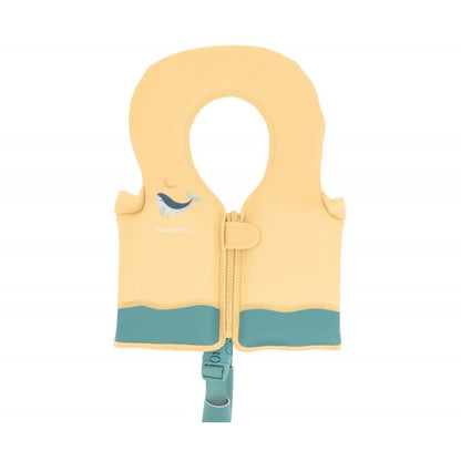 Chaleco Flotador Aprendizaje Whale Teal