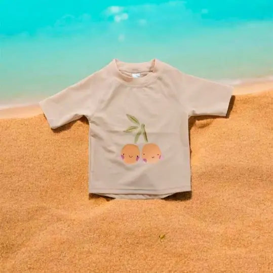 Camiseta pr. Solar UPF 50+ - Melocoton Cherry