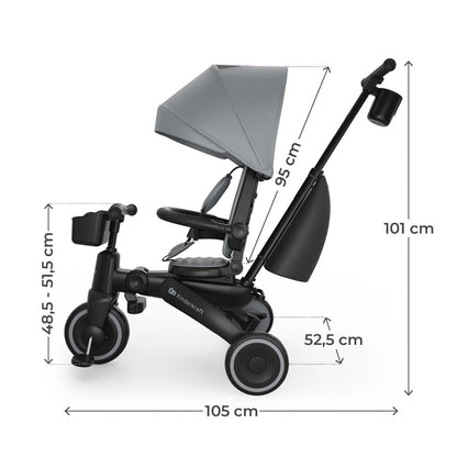 Triciclo evolutivo Kinderkraft Jazz 3