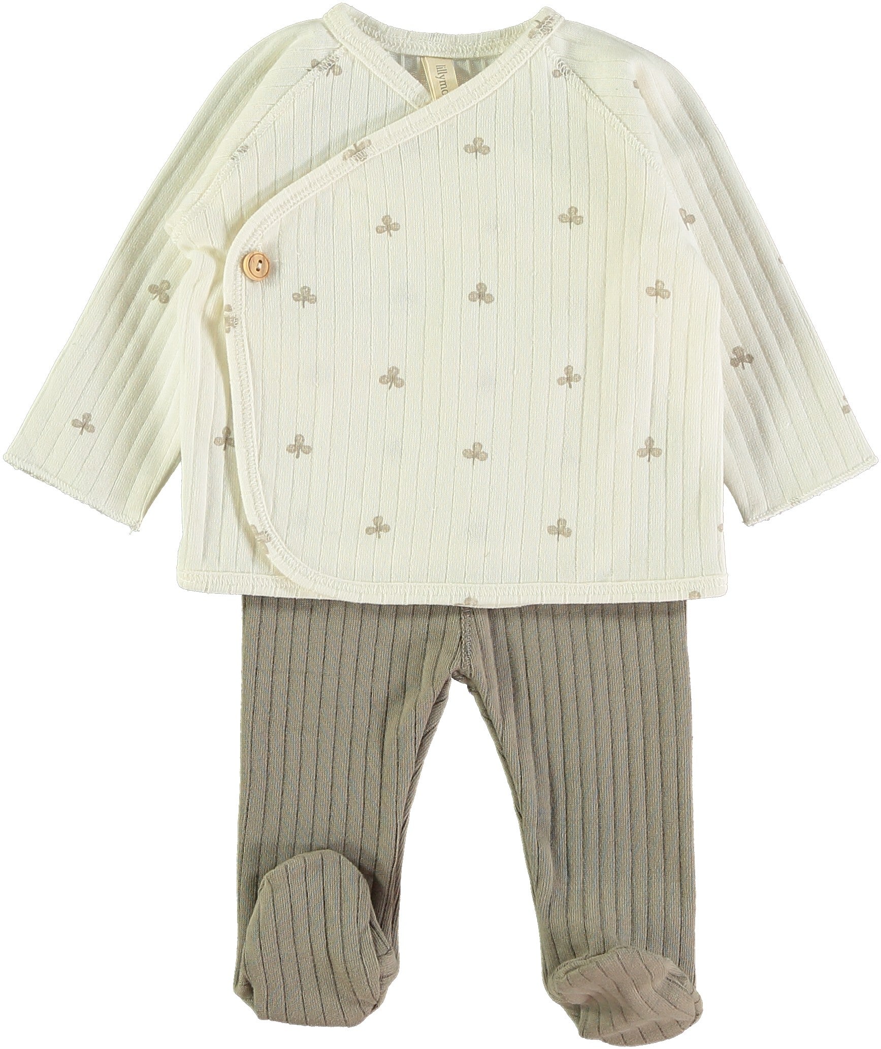 Conjunto primera puesta EASY CLOVERS Nougat