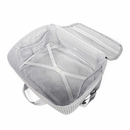 Maleta I love Vichy Gris - detalle 3