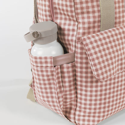 Mochila I love Vichy Rosa - en uso 2