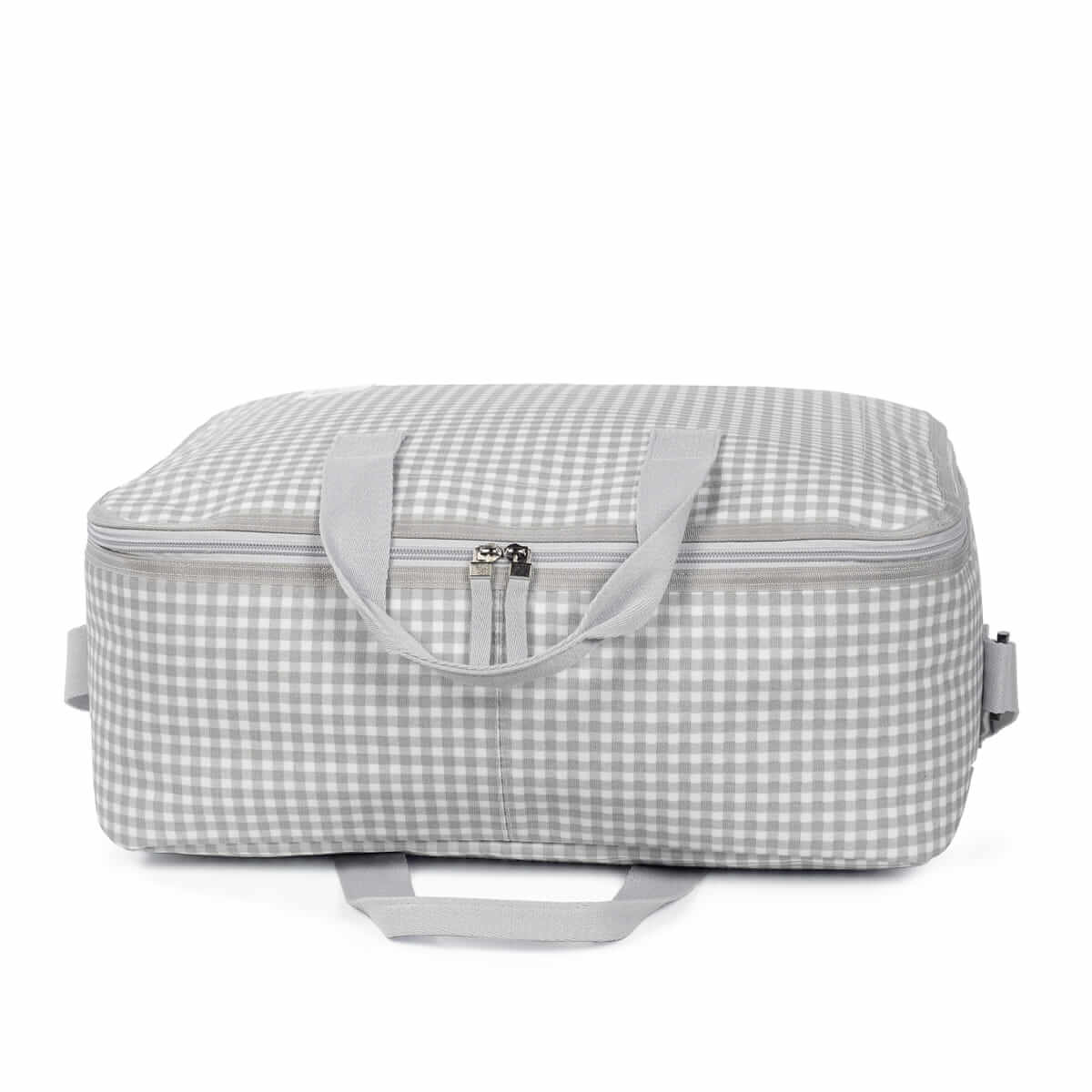 Maleta I love Vichy Gris - detalle 2