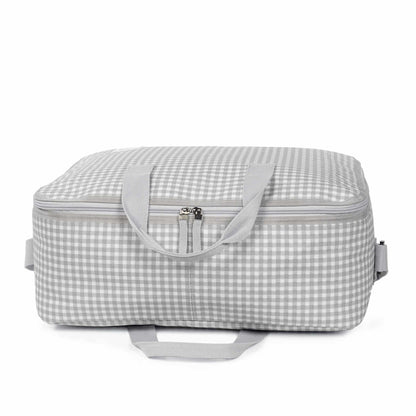 Maleta I love Vichy Gris - detalle 2
