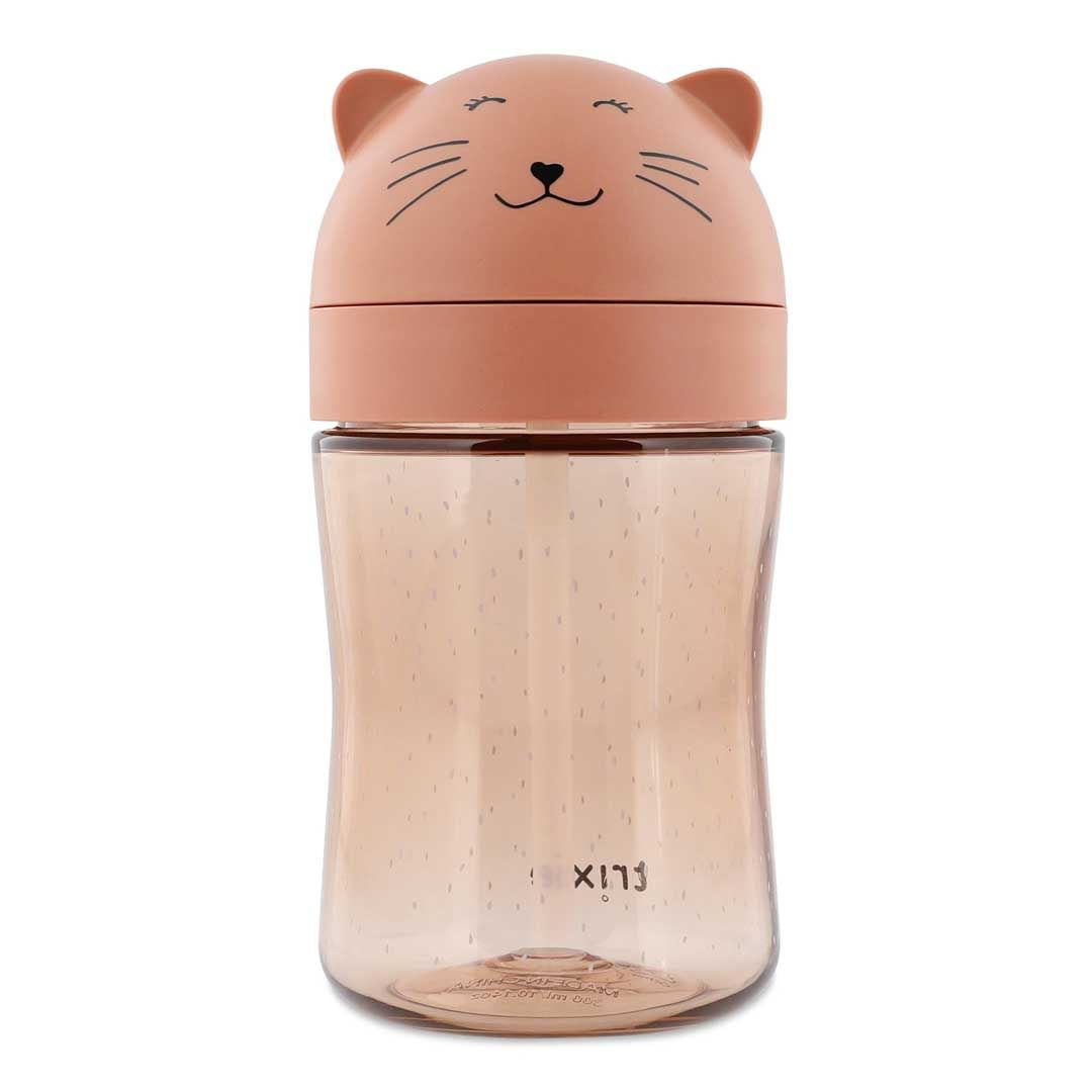Vaso con pajita - Mrs. Cat