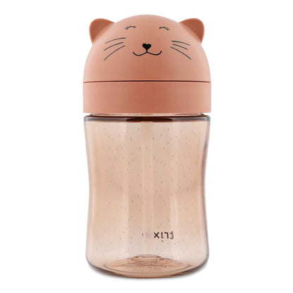 Vaso con pajita - Mrs. Cat
