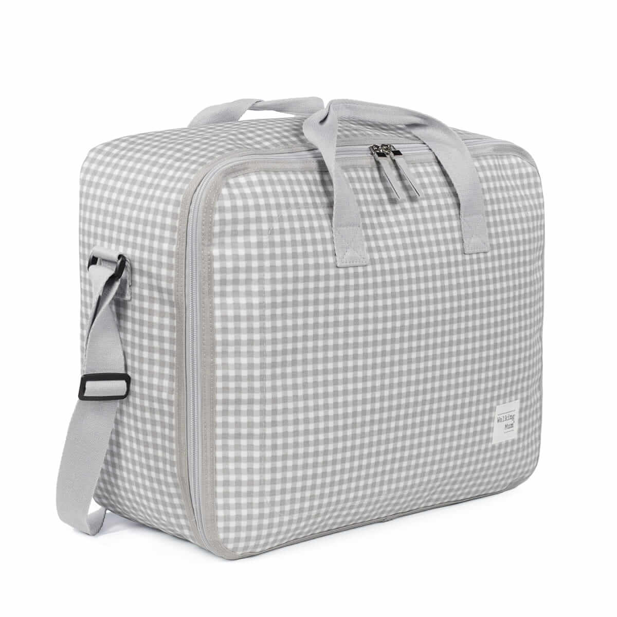 Maleta I love Vichy Gris - vista alternativa