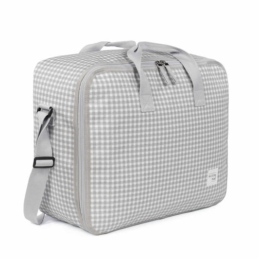 Maleta I love Vichy Gris - vista alternativa