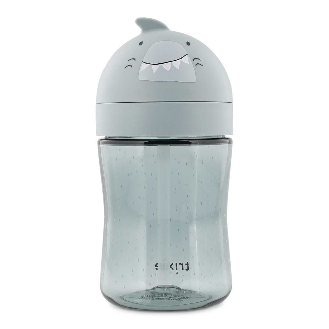 Vaso con pajita - Mr. Shark