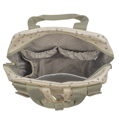 Mochila Corazones Poppy Musgo - imagen 11