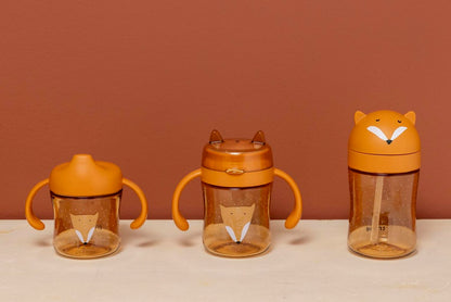 Vaso con pajita - Mr. Fox
