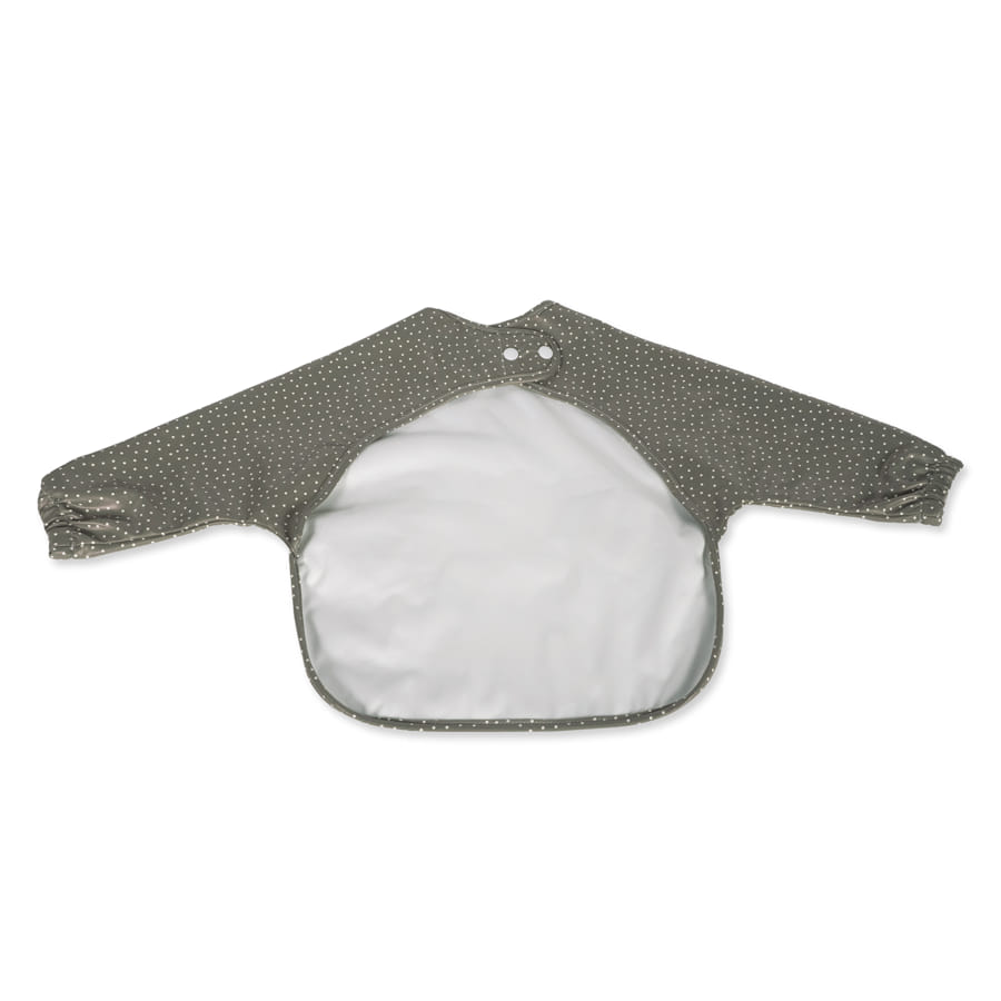 Babero con mangas Topito Poppy Musgo - vista alternativa