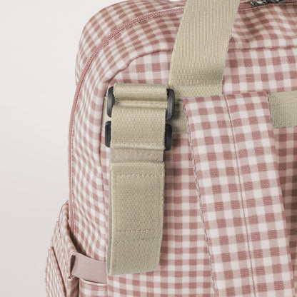 Mochila I love Vichy Rosa - detalle
