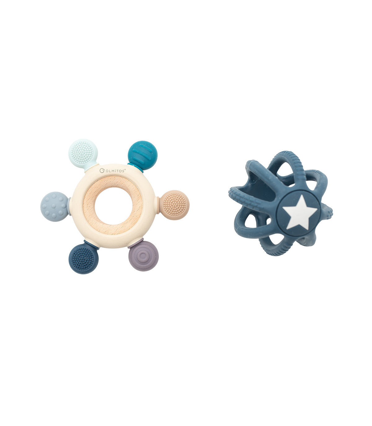 Set Mordedores Sensoriales Silicona