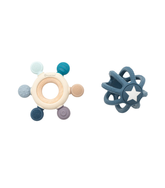 Set Mordedores Sensoriales Silicona