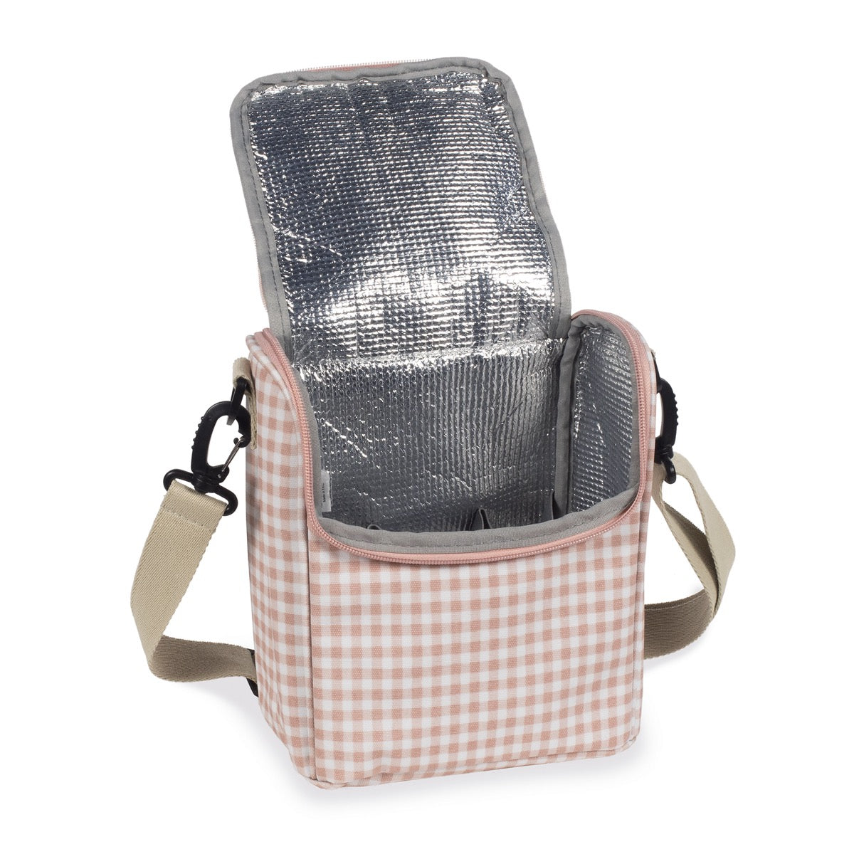 Bolsa termica I love Vichy Rosa - detalle