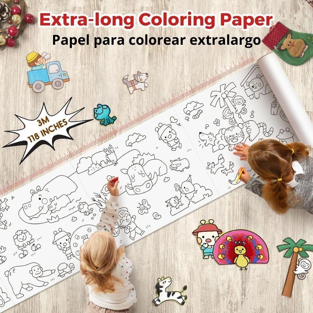 Papel adhesivo para colorear Animal Stories Jarmelo - detalle 2