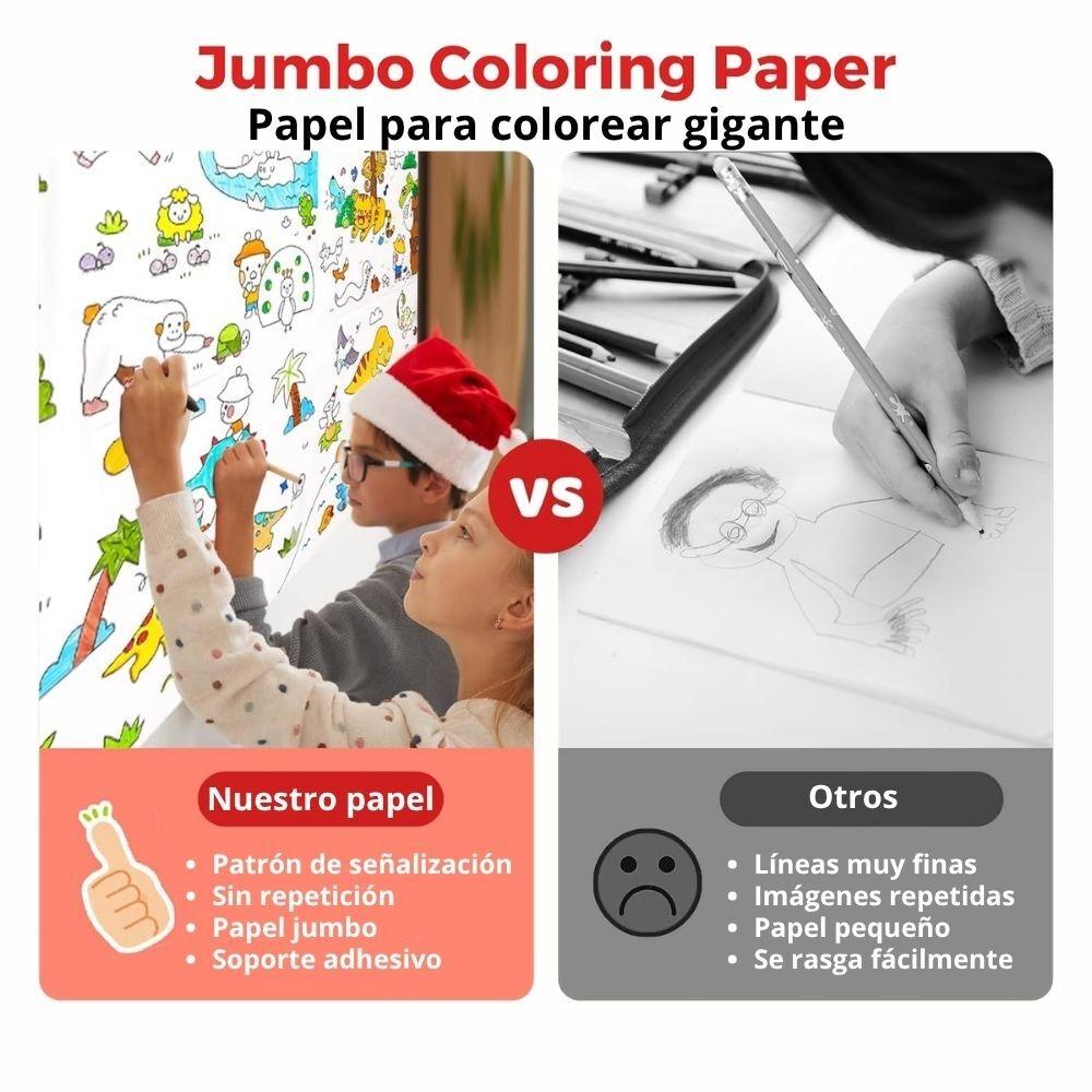Papel adhesivo para colorear Animal Stories Jarmelo - detalle 3