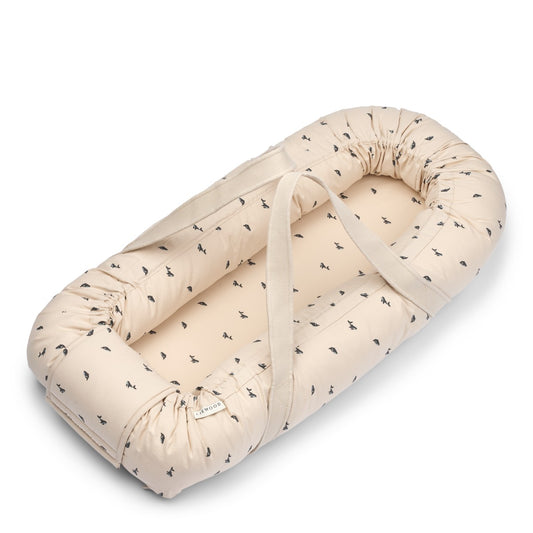 Gro Printed Babylift - Mini whale / Sandy