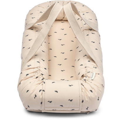 Gro Printed Babylift - Mini whale / Sandy