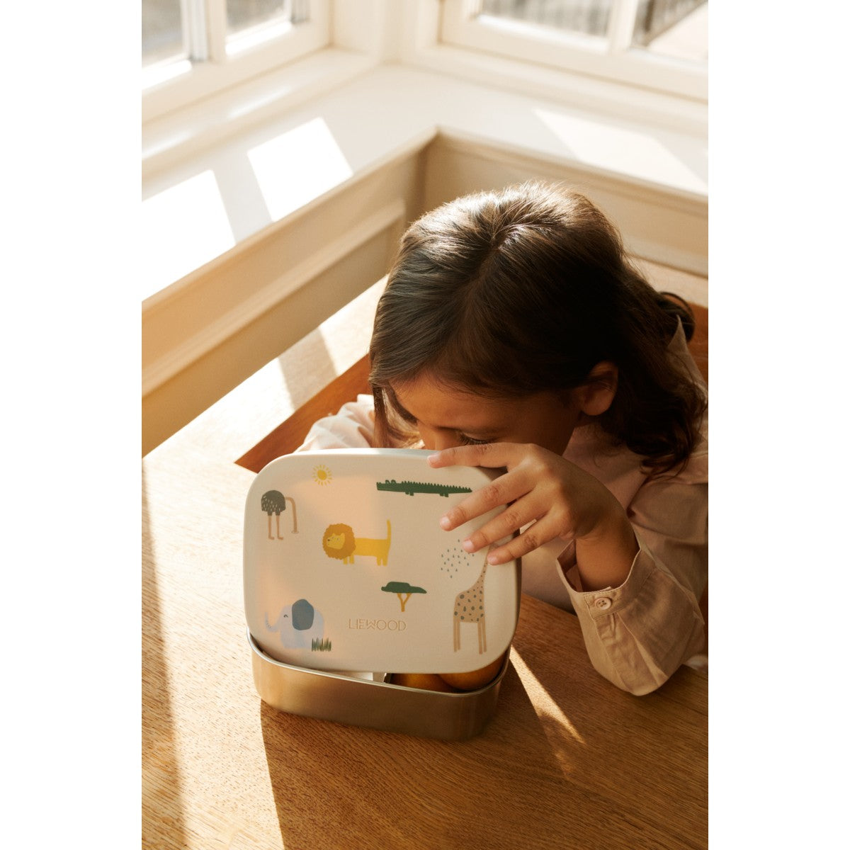 Arthur Printed Lunchbox - Safari sandy mix