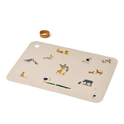 Jude Printed Placemat - All together / Sandy
