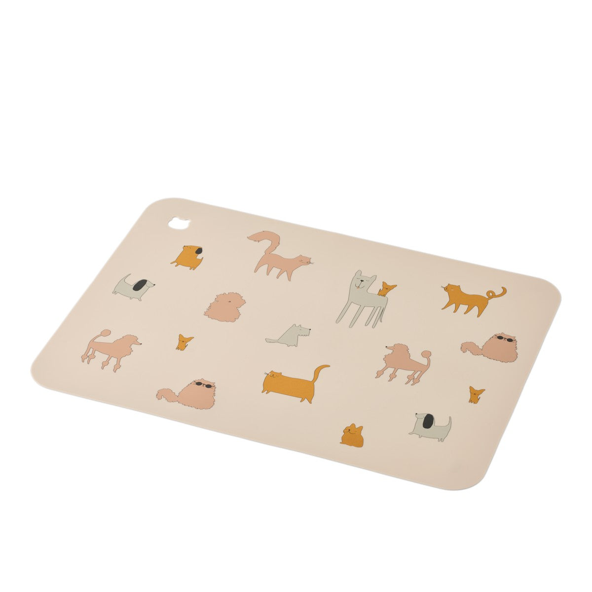 Jude Printed Placemat - Cats and Dogs / Sandy