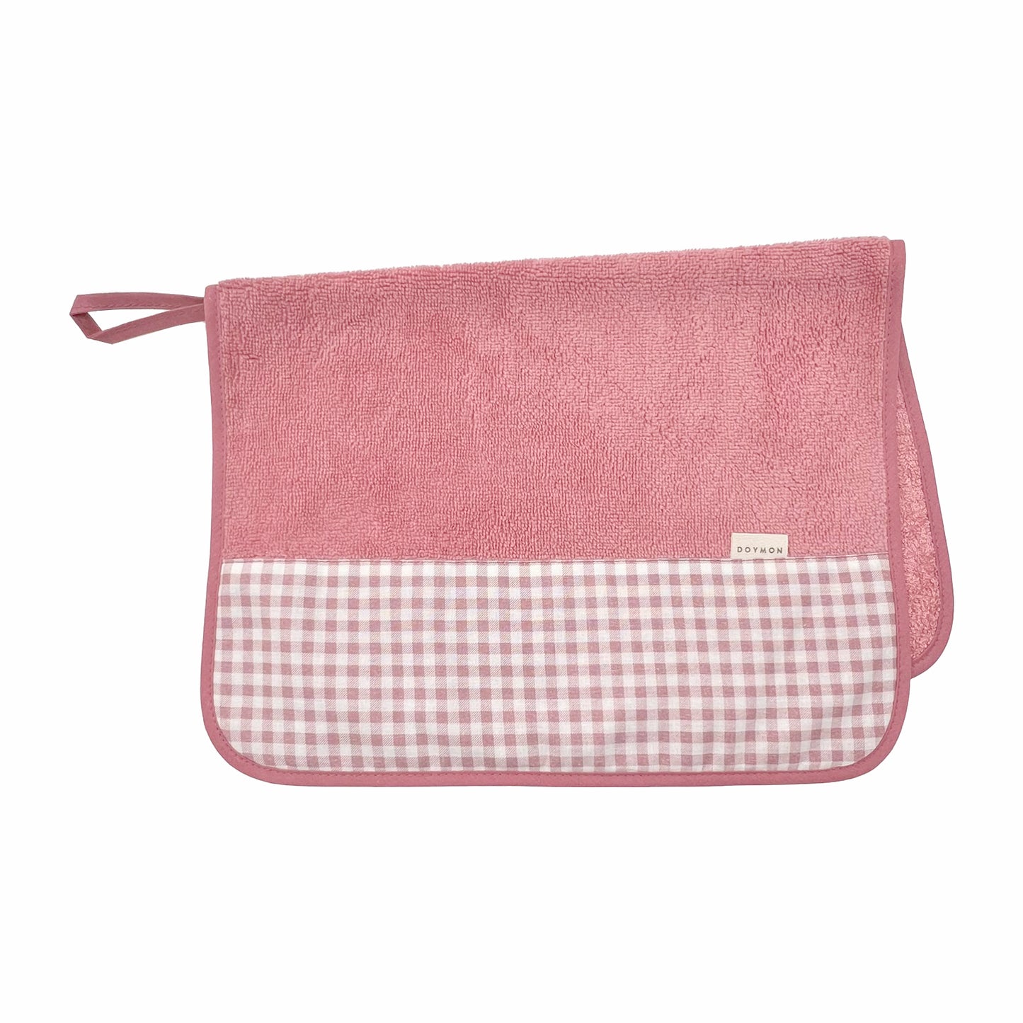 Toalla guardería Doymon Nuba vichy rosa